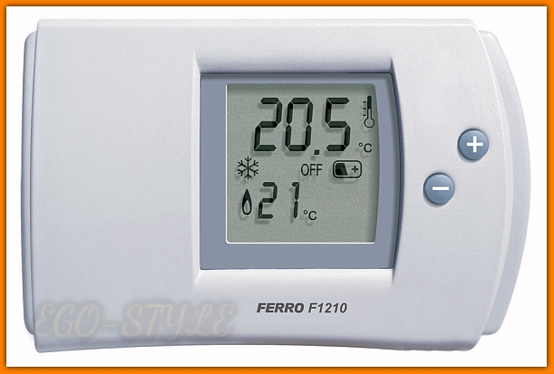 Termostat termoregulator dobowy F1210 FERRO elektroniczny