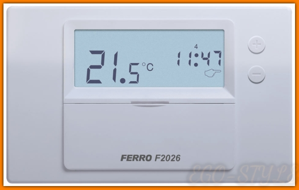 termostat termoregulator F2026 FERRO tygodniowy elektroniczny